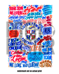 Luton Town Football Club  - Glossy Print - Originally Hand Drawn